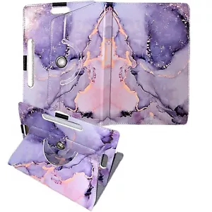 10in Tab Universal 360 Rotating Leather Stand Case Cover For 7" 8" 10" PC Tablet - Picture 1 of 15