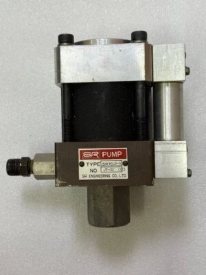 SR Engineering SR70-8-A Air Driven Reciprocating Hydraulic Pump Used - Image 1 of 4
