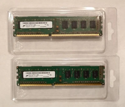 2 of MT8JTF25664AZ-1G6M1 Micron 2GB PC3-12800 DIMM RAM - TESTED - Image 1 of 2