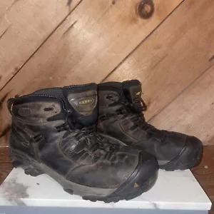 KEEN Utility Men's Detroit XT Mid Steel Toe Waterproof Work Boot, 14 - Picture 1 of 8