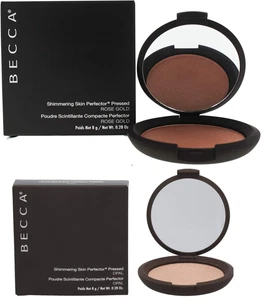 Becca Shimmering Skin Perfecter Pressed Highlighter- Opal, Rosegold Full size 8g