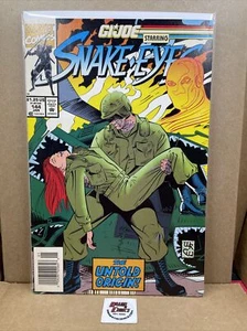 GI Joe#144 Newsstand Marvel Comics Hama Snake Eyes Origin G.I. ARAH High Grade - Picture 1 of 12