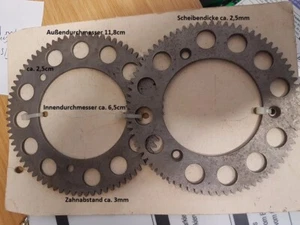 2 Stück, Kettenblatt 76 Zähne - Bild 1 von 2