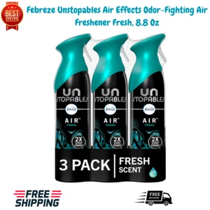 Febreze unstopables Air Effects Odor-Fighting Air Freshener, 8.8 oz, Pack of 3 - Picture 1 of 9