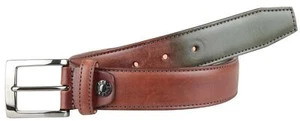 PAUL & SHARK YACHTING Cinturón de cuero para hombre Leather Belt 100 39" marrón acortable - Imagen 1 de 6