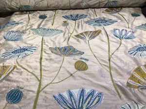VOYAGE PURE ITALIAN SILK...ANGKOR...5.00 METRE LENGTH...RRP £750 - Picture 1 of 10