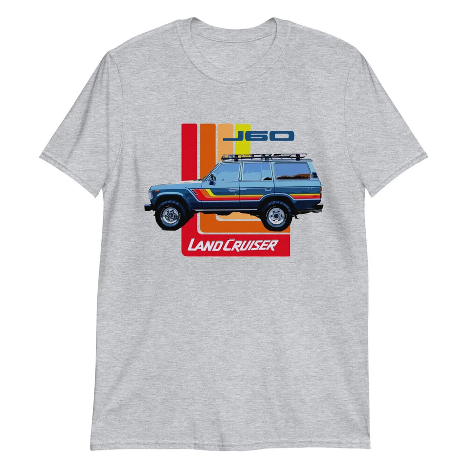 Camiseta Land Cruiser J60 1990 retro camión manga corta unisex Foto 1 de 1