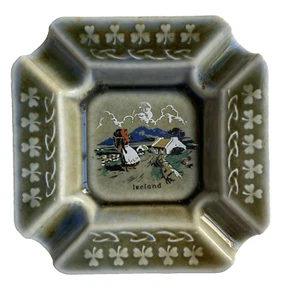 Irish Porcelain Ashtray Finn MacCoul Fionn Mac Cumhaill Wade Pottery Ash Tray - Picture 1 of 4