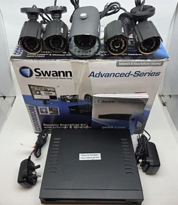 Swann DVR8-1200 H.264 8-Kanal Digitaler Videorecorder mit 5 Kameras - Bild 1 von 5