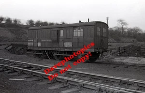 B&W Train / Railway Negative (8x6cm) (4/9-15) DE941538 Breakdown Van ,Ex G.N.R - Picture 1 of 1