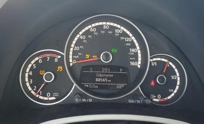 2013-2019 Beetle OE Speedometer Gauge Cluster 88K Miles Volkswagen - Изображение 1 из 4