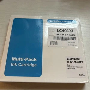 4 Stück LC-401 XL Tintenpatronen für Brother | EXP 01/28 | Versand am selben/nächsten Tag - Bild 1 von 3