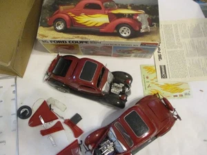 2 CONSTRUIDOS MONOGRAMA 36 FORD CUPÉ STREET RODS - Imagen 1 de 10