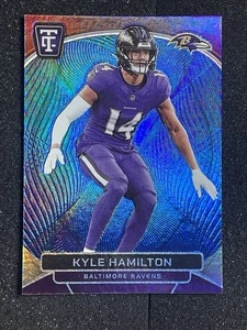 2024 Panini Totally Certified Blue Mirror #/149 #10 Kyle Hamilton - Picture 1 of 2