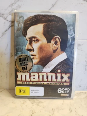 Mannix : Season 1 - Mike Connors [6 DVD Set] Region 4 - Image 1 of 2