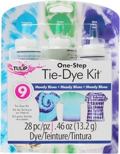Tulip Tulip One Step Tie Dye Kit: Moody Blues Blue Tie Dye Tie Dye, Moody Blues, - Picture 1 of 7