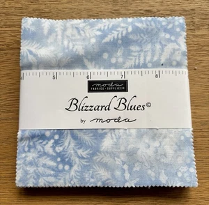Moda Blizzard Blues Charm Pack - Picture 1 of 2