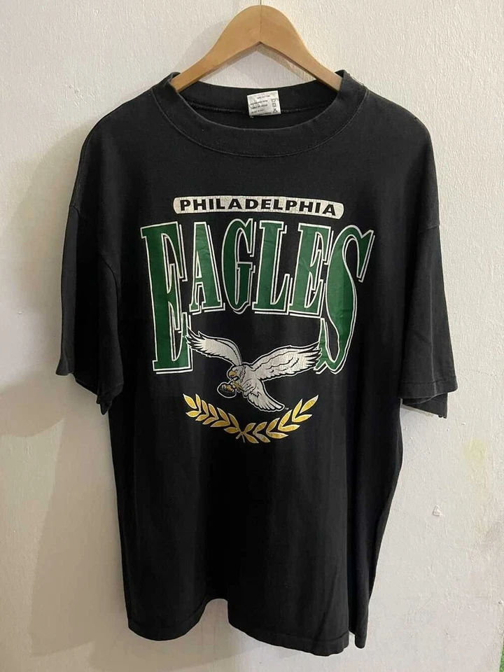 Remake Philadelphia Eagles NFL Champions Camiseta Negra Años 90 Camiseta HN2972 Foto 1 de 1