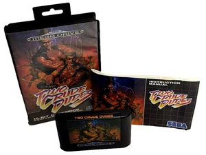Two Crude Dudes Sega Mega Drive *Complete* - Picture 1 of 5
