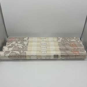 4 rollos de papel tapiz de cobre Laura Ashley Tamara número de lote W092517-A/1 nuevo - Imagen 1 de 13