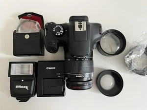 Canon EOS Rebel T100 18.0MP DLSR Camera w/18-55mm Lens and Accessories - Picture 1 of 4