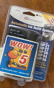 DATAPRODUCTS Automatyczny system uzupełniania atramentu CZARNY Hp 21 27 56 94 96 NOWY SZYBKA WYSYŁKA! - Zdjęcie 1 z 2