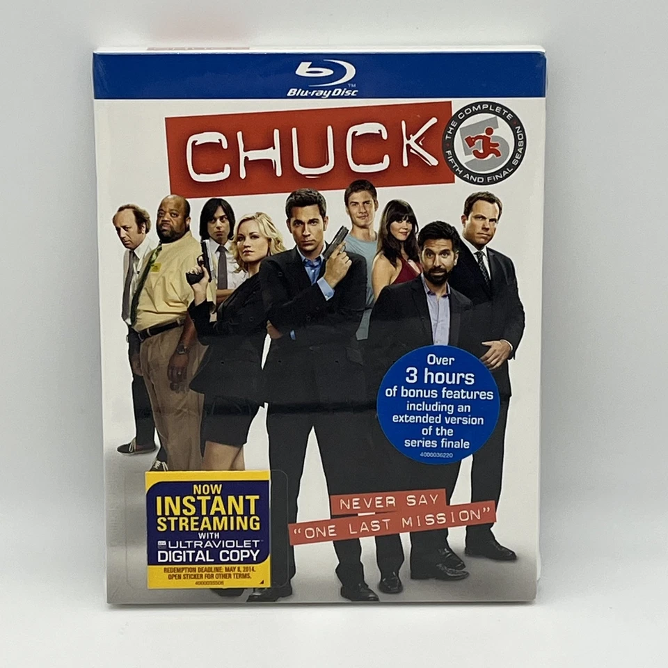 Chuck: The Complete Fifth Season (Blu-ray Disc, 2012, 2-Disc Set)