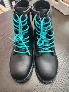 Hatsune Miku model Boots Black Super Groupies Japan limited New 23.5cm 🔥 - Picture 1 of 13