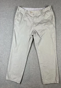 Peter Millar Pants Mens 38 Regular Fit Flat Front Golf Chino Casual Cotton - Picture 1 of 14