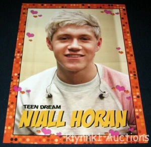 Lote de 2 pósters plegables centrales One Direction Niall Horan Liam 3481A mezcla de estrellas en la parte posterior - Imagen 1 de 4