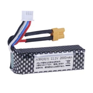 11.1V 2000mAh Lipo Battery XT30 plug for RC Electric Toy Soft Bullet Gun - Bild 1 von 1