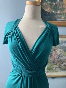 Vintage Banana Republic Silk Holiday dress Small - Picture 1 of 7