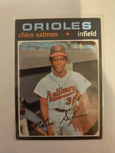 1971 TOPPS CHICO SALMON #249 VG/EX - Foto 1 di 2