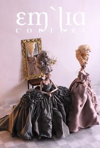 Moda Realty Nuevo Marie Antoiette French Queens Duelo Muñecas Set Emilia Nieminen - Imagen 1 de 24