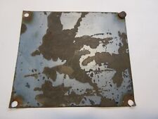 #4 Ford GPW Jeep Willys MB Caution Speed Dash Data Plate - Original