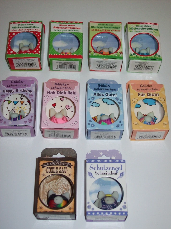 Swiggie Glückswelten Glücksbringer Schweinchen Geburtstag Glück Alles Gute Liebe - Bild 1 von 1