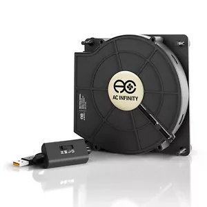 MULTIFAN S2, Quiet 120mm USB Blower Fan, for Receiver DVR Xbox Modem AV Cooling - Picture 1 of 7