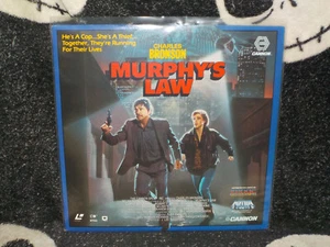 Murphy's Law Laserdisc LD Charles Bronson MEDIA Home Ent Free Ship $50 - Picture 1 of 2