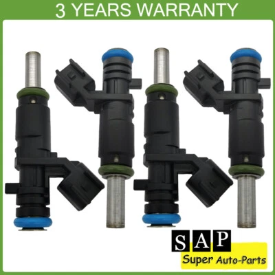 Juego de 4 inyectores de combustible 55562599 para Chevrolet Cruze Trax 1.6 Opel Astra J Mokka Foto 1 de 4