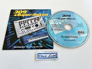 Quasimidi - 309 & Super-Raven - Promo Demo Audio CD 74 Tracks - 1997 - Imagen 1 de 3