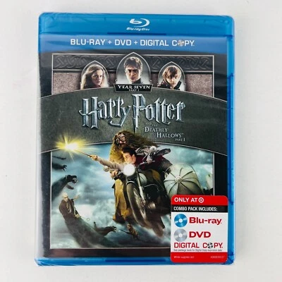 Harry Potter and the Deathly Hallows Part 1 Blu-ray/DVD Combo Pack New Sealed - Image 1 of 2