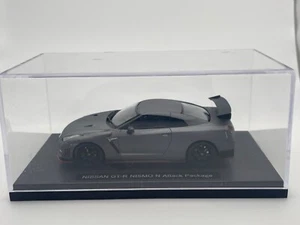 Ebbro Nissan GT-R Nismo N Attack Package 1/43 Dk Matte Grey - Picture 1 of 5