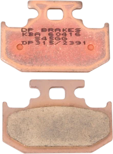 DP BRAKES DP315 PASTIGLIE FRENO SINTERIZZATE STANDARD KAWASAKI KDX 200 1992 - Foto 1 di 2