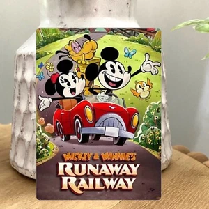 Disney Mickey & Minnie’s Runaway Railway Ride Magnet - Picture 1 of 1