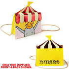 Disney Store Dumbo Bag Big Top Circus Tent Crossbody Shoulder Handbag Womens