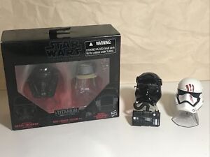 Star Wars Black Series - Titanium Helmets - Lot Of 4