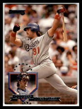 1995 Donruss Press Proofs #5 Mike Piazza   Los Angeles Dodgers