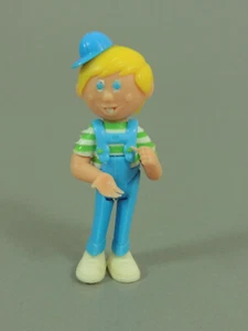 STECKIS: Ferrero-Maskottchen "Uli" D, Hemd gestreift, Latzhose hellblau - Bild 1 von 1