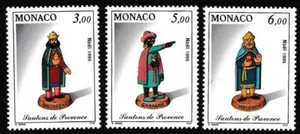 π MONACO 1995 CHRISTMAS SANTONS MNH RELIGION, BLACK HERITAGE - Picture 1 of 1
