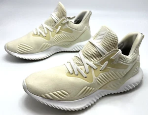 Adidas AlphaBounce Beyond Shoes Men's 9.5 Cloud White Athletic Running Sneakers - Picture 1 of 7